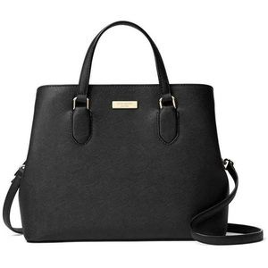 Kate Spade New York ♠️ Laurel Way Evangeline Black Purse with Cross Body Strap
